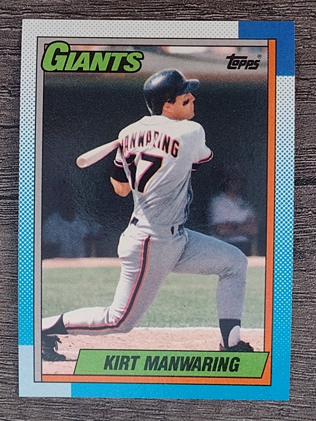 1990 Topps #678 Kirt Manwaring