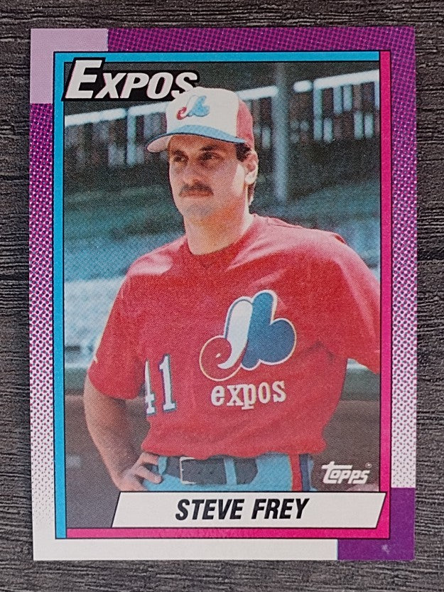 1990 Topps #91 Steve Frey RC