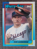1990 Topps #717 Ron Karkovice