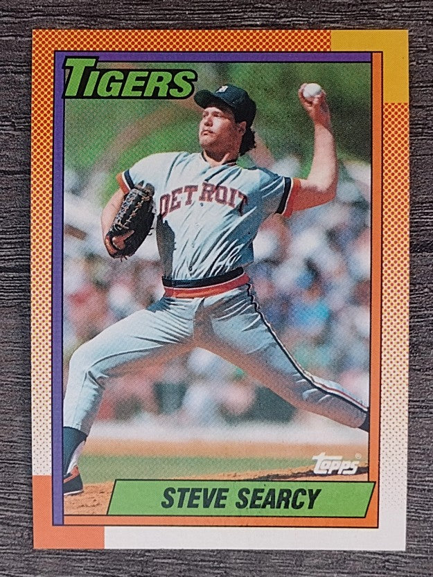 1990 Topps #487 Steve Searcy