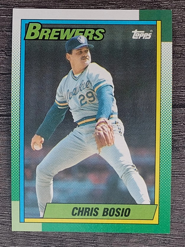 1990 Topps #597 Chris Bosio