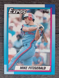 1990 Topps #484 Mike Fitzgerald