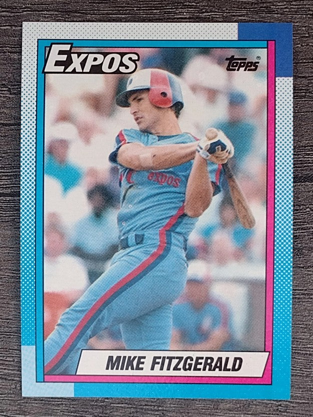 1990 Topps #484 Mike Fitzgerald