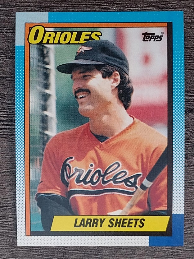1990 Topps #708 Larry Sheets