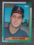1990 Topps #477 Willie Fraser