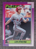 1990 Topps #515 Len Dykstra