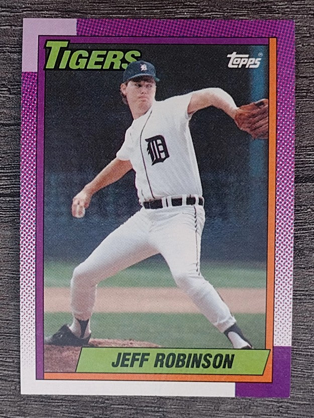 1990 Topps #42 Jeff M. Robinson