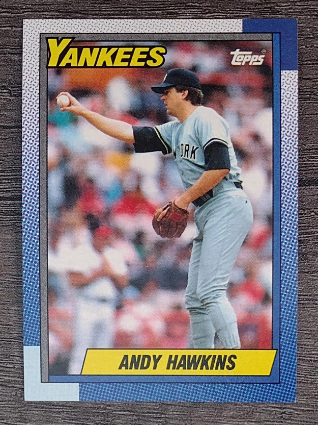 1990 Topps #335 Andy Hawkins