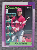 1990 Topps #204 Bob Dernier