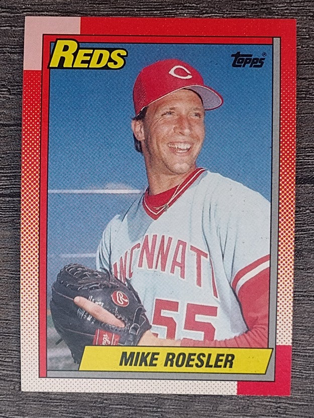 1990 Topps #203 Mike Roesler RC