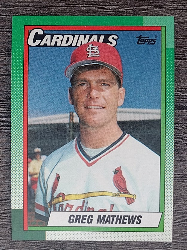 1990 Topps #209 Greg Mathews