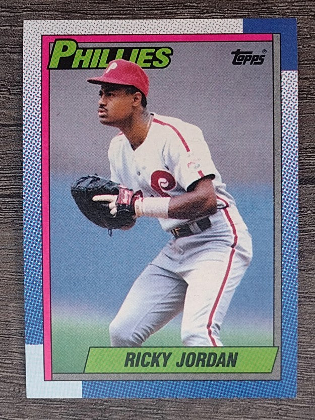 1990 Topps #216 Ricky Jordan