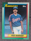 1990 Topps #242 Fred Manrique