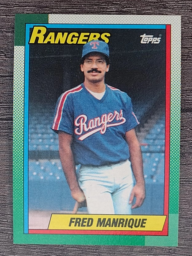 1990 Topps #242 Fred Manrique
