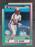 1990 Topps #252 Otis Nixon