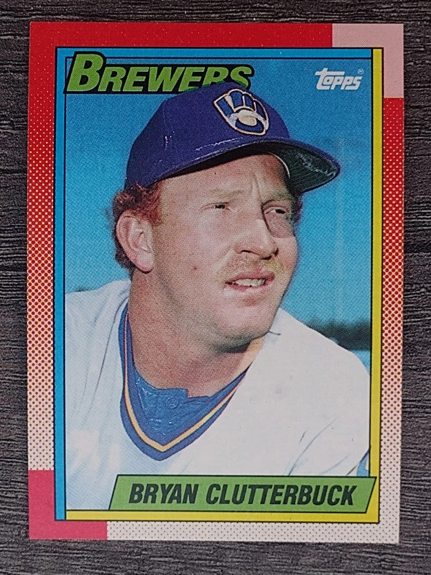 1990 Topps #264 Bryan Clutterbuck