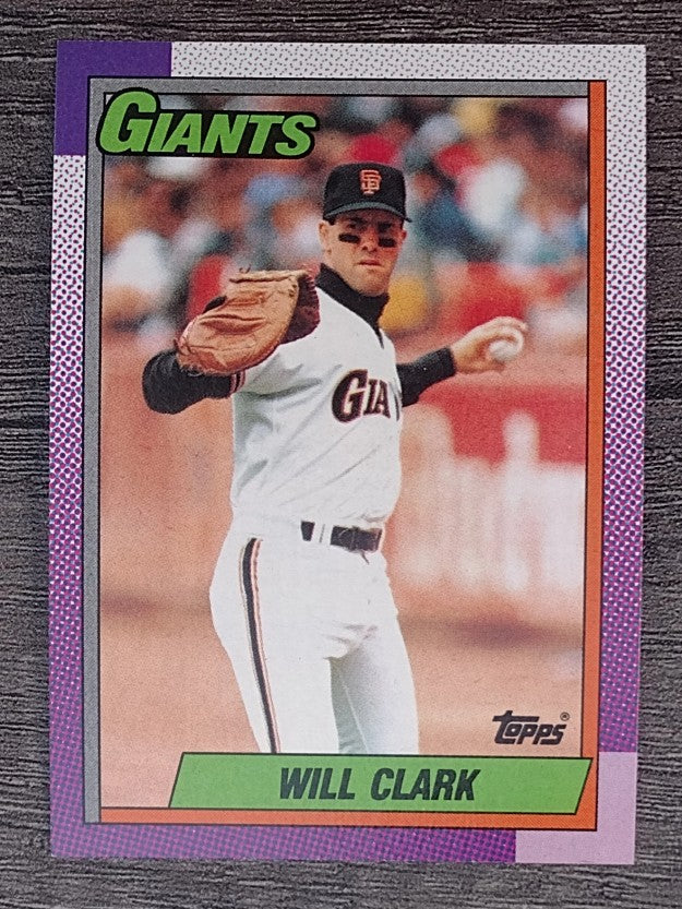 1990 Topps #100 Will Clark