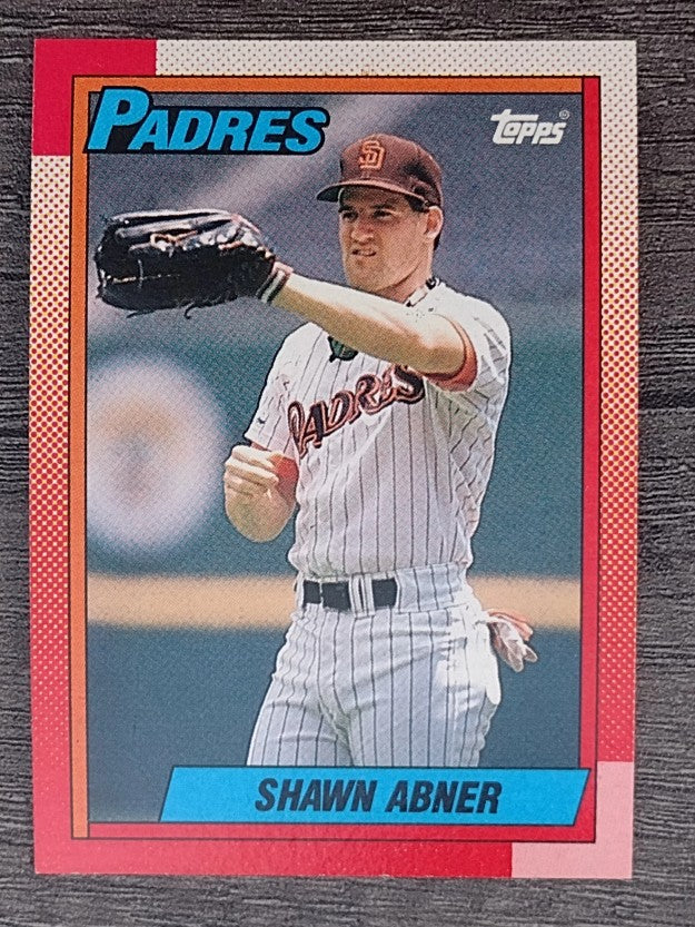 1990 Topps #122 Shawn Abner