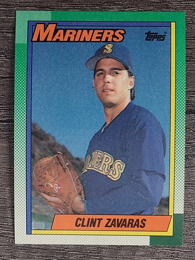 1990 Topps #89 Clint Zavaras RC