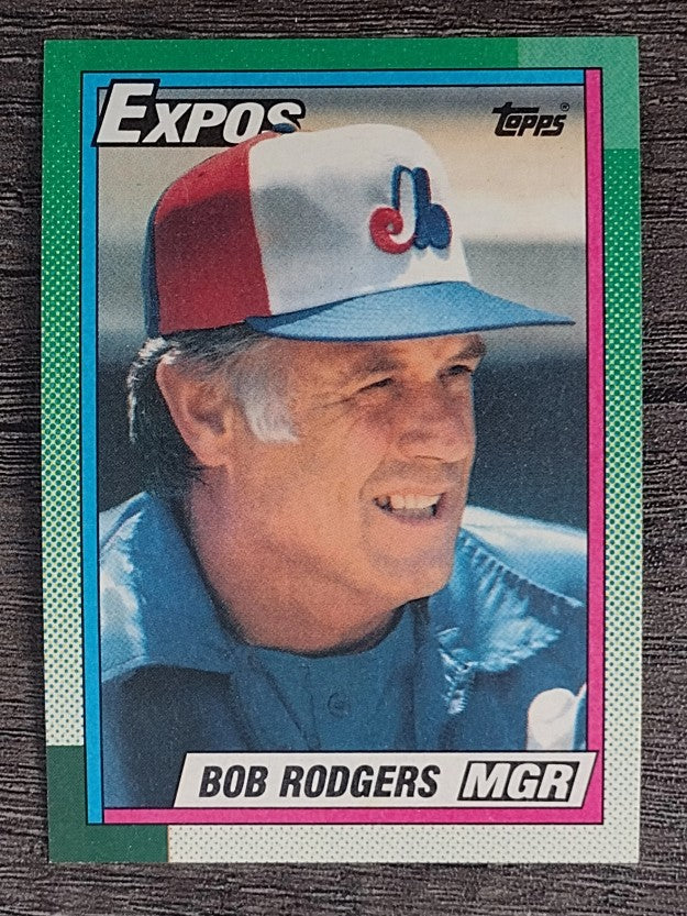 1990 Topps #81 Bob Rodgers MG