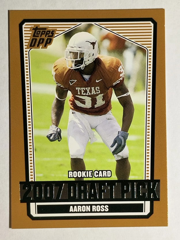 2007 Topps Draft Picks and Prospects #150 Aaron Ross RC