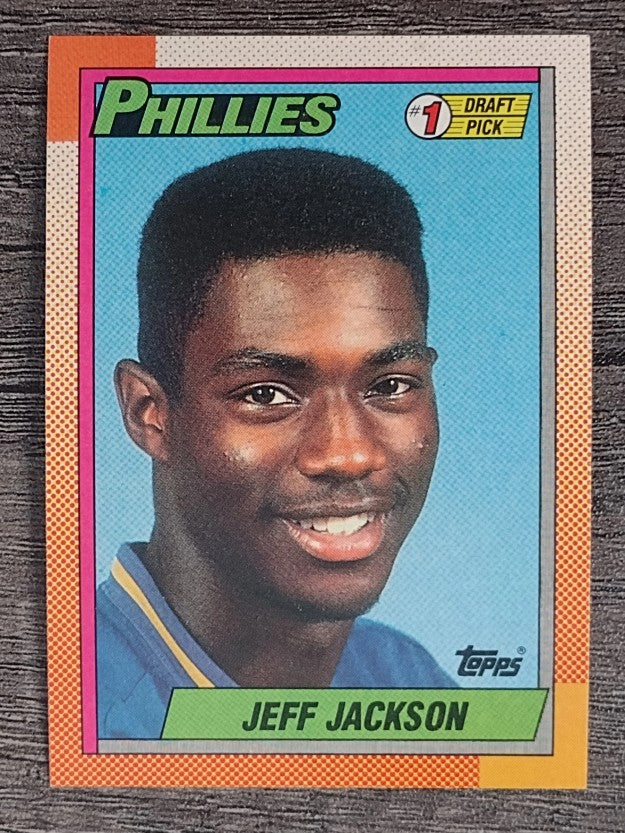 1990 Topps #74 Jeff Jackson FDP RC