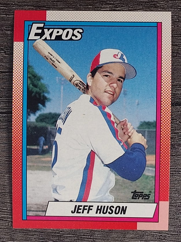 1990 Topps #72 Jeff Huson RC