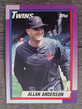 1990 Topps #71 Allan Anderson