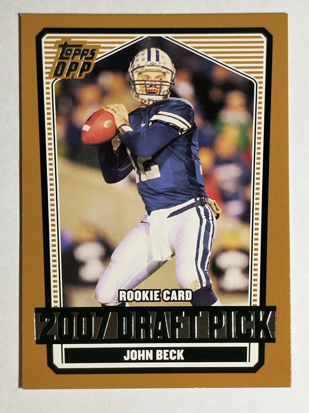 2007 Topps Draft Picks and Prospects #153 John Beck RC