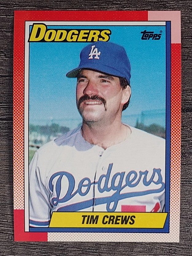 1990 Topps #551 Tim Crews