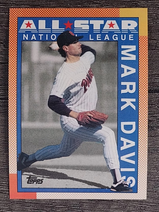 1990 Topps #407 Mark Davis AS