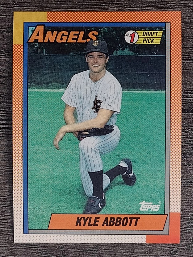 1990 Topps #444 Kyle Abbott FDP RC