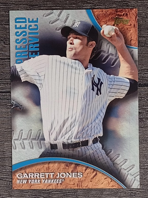 2016 Topps Pressed Into Service #PIS8 Garrett Jones