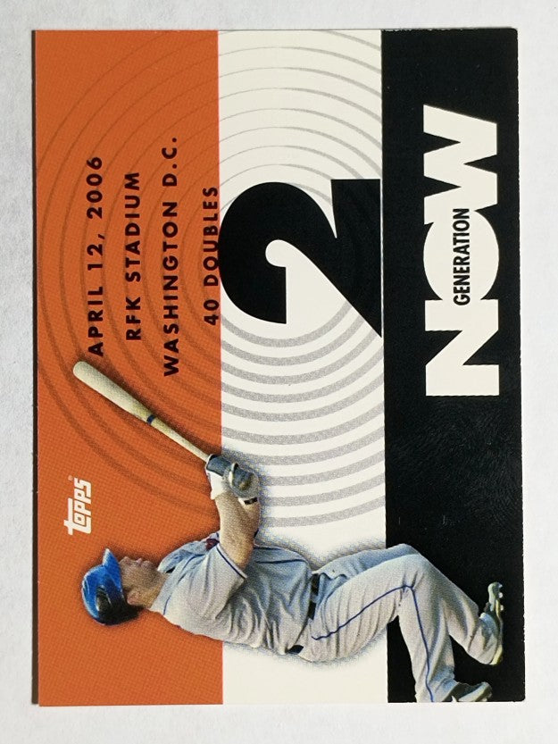 2007 Topps Generation Now #GN148 David Wright