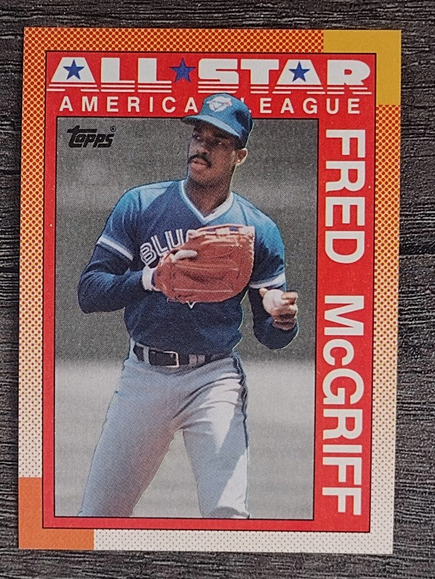 1990 Topps #385 Fred McGriff AS