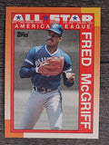 1990 Topps #385 Fred McGriff AS