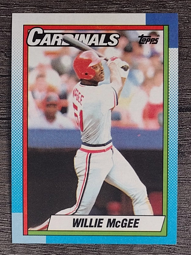 1990 Topps #285 Willie McGee