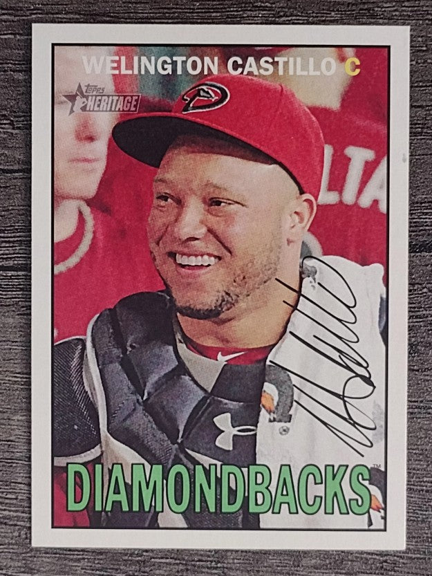 2016 Topps Heritage #68 Wellington Castillo