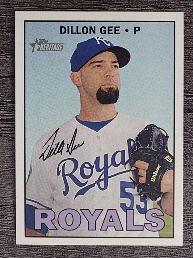 2016 Topps Heritage #691 Dillon Gee