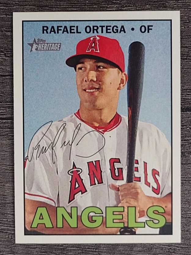 2016 Topps Heritage #672 Rafael Ortega