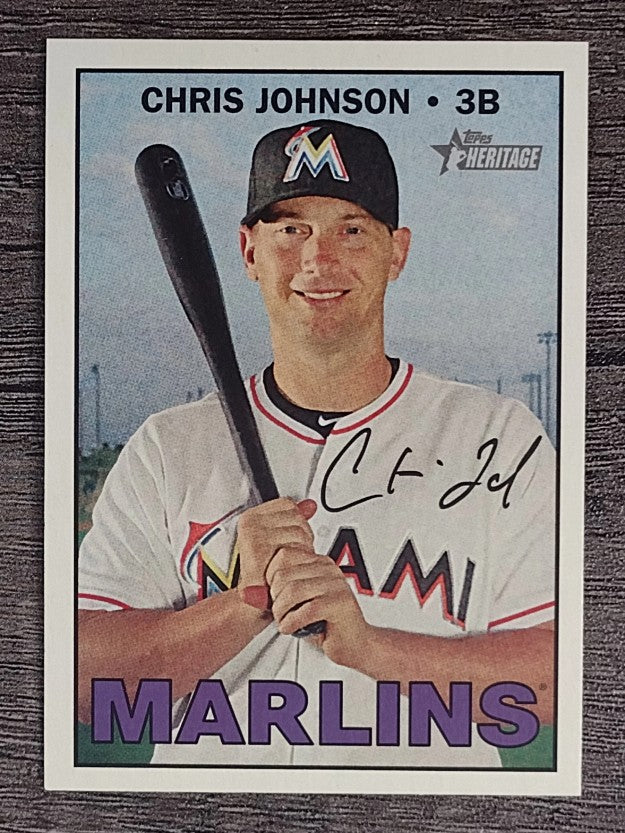 2016 Topps Heritage #621 Chris Johnson