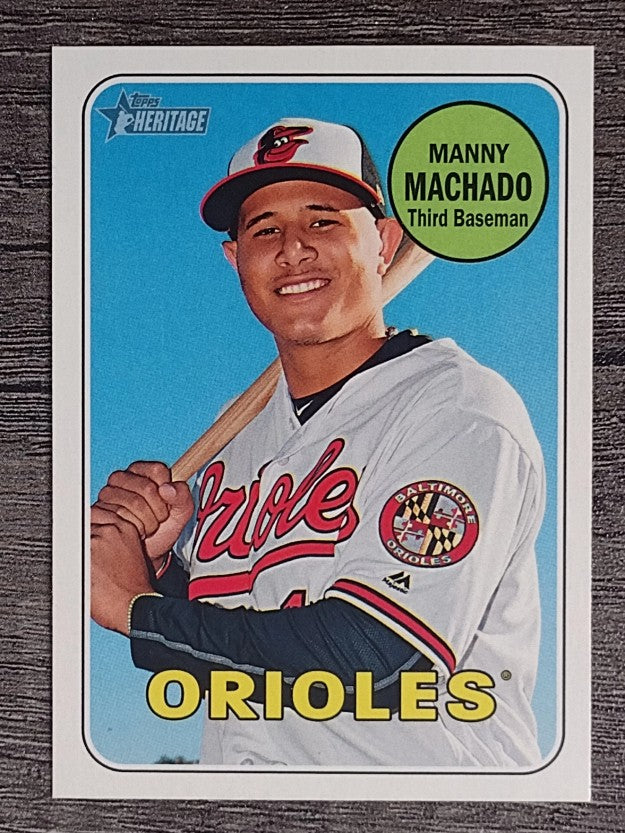 2018 Topps Heritage #151 Manny Machado