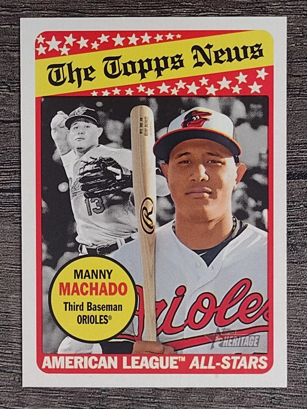 2018 Topps Heritage #292 Manny Machado