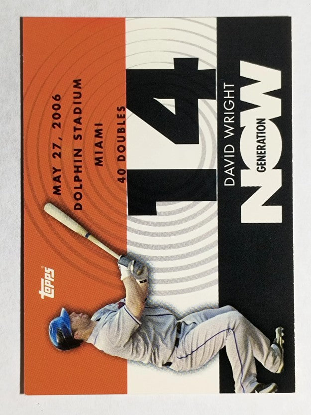 2007 Topps Generation Now #GN160 David Wright