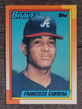 1990 Topps #254 Francisco Cabrera