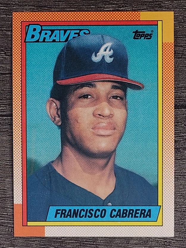 1990 Topps #254 Francisco Cabrera