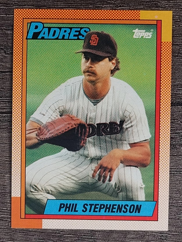 1990 Topps #584 Phil Stephenson