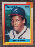 1990 Topps #199 Sergio Valdez RC