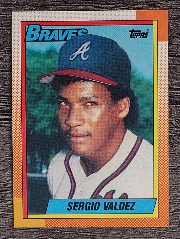 1990 Topps #199 Sergio Valdez RC
