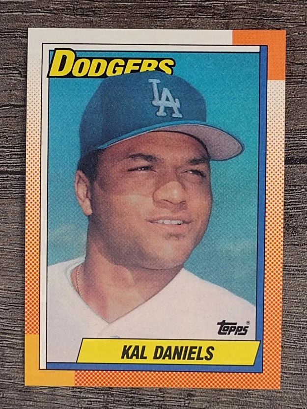 1990 Topps #585 Kal Daniels